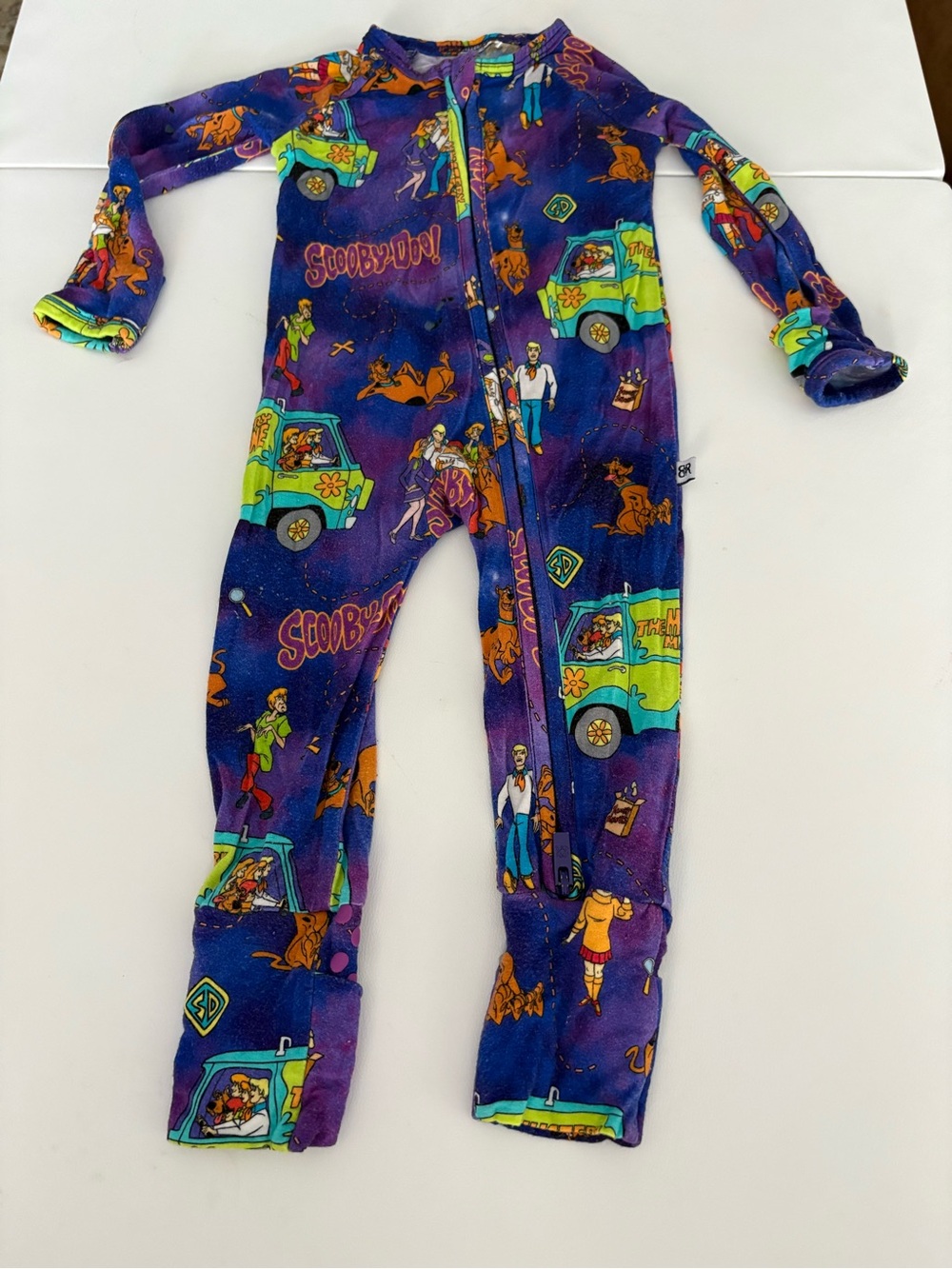 Scooby Doo x Bums and Roses Zippy// 0-3m